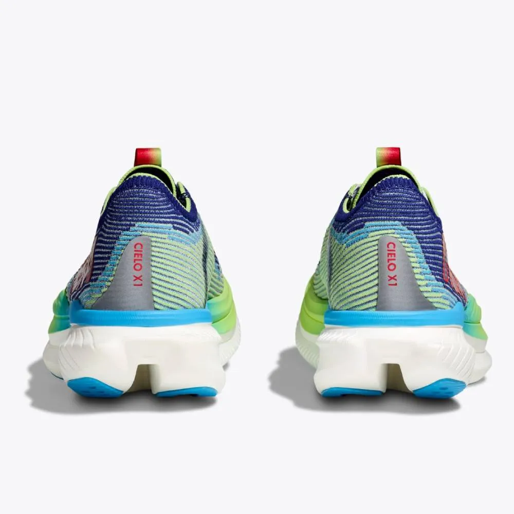 HOKA Unisex Cielo X1 - Evening Sky / Lettuce