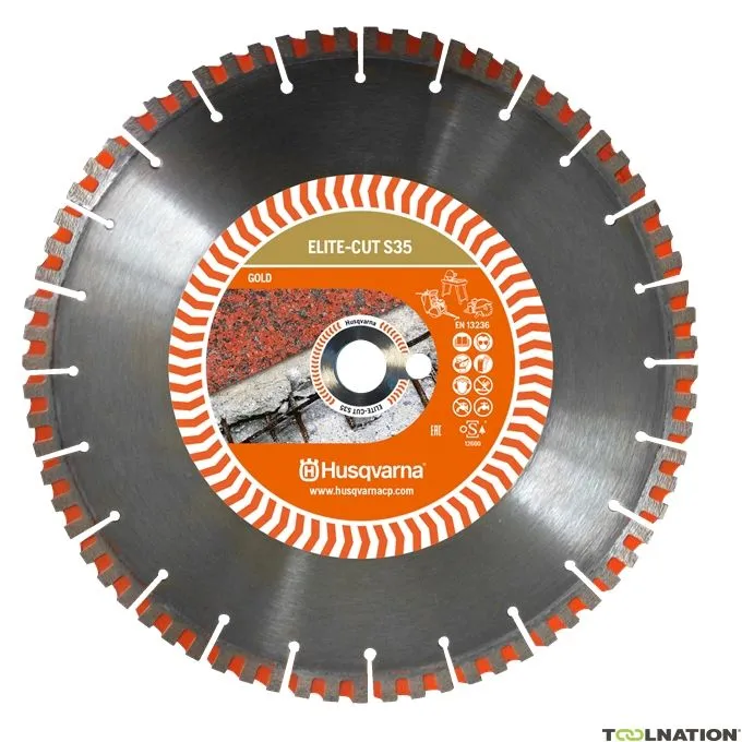 Husqvarna 579 81 15-10 Elite-Cut S35 Prefabbricato 300 x 20,0/25,4 mm Umido e secco