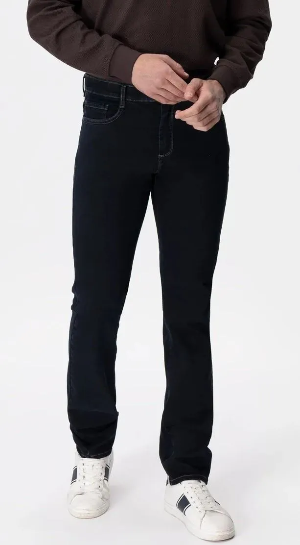 Iber art: Demon Nwf04 Jeans in denim di cotone stretch