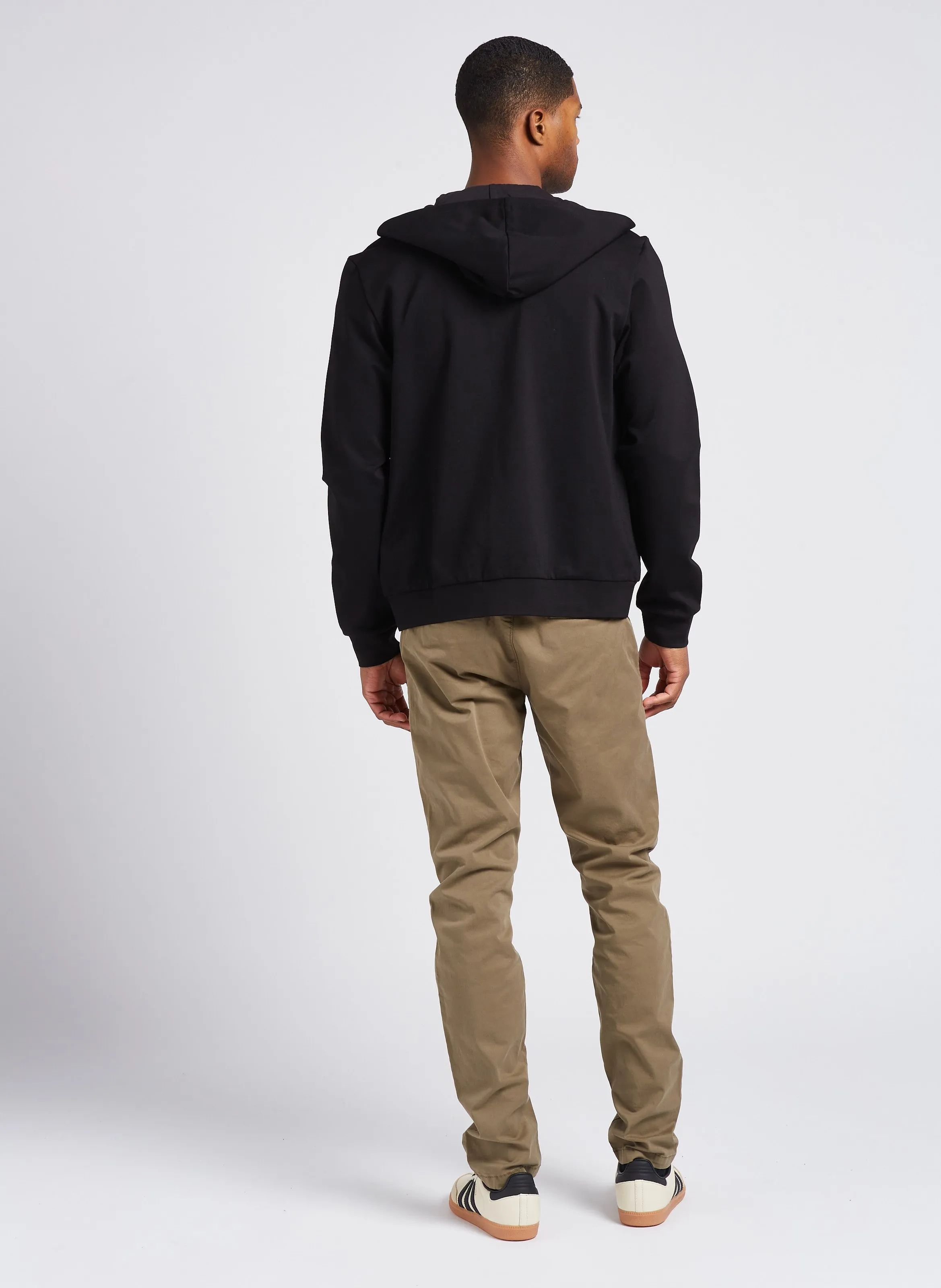  IKKS   Pantaloni chino slim fit in misto cotone | Kaki