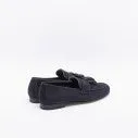 Il Mocassino Mocassino con nappine Il Mocassino Tasca NAP in camoscio blu