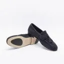 Il Mocassino Mocassino con nappine Il Mocassino Tasca NAP in camoscio blu