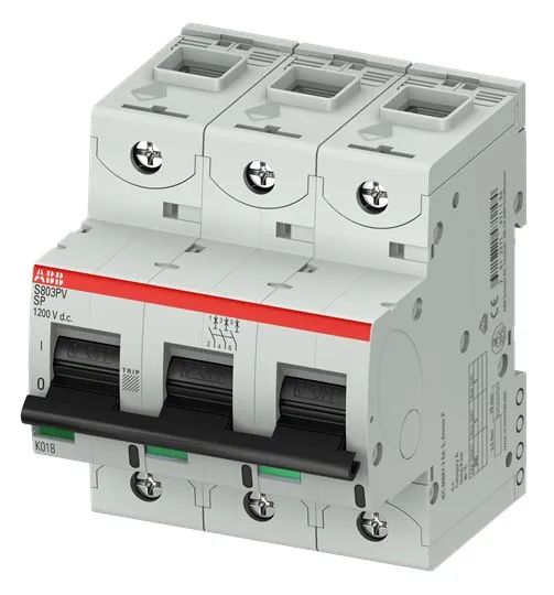 Interruttore magnetotermico ABB, 3P 125A, Tipo B