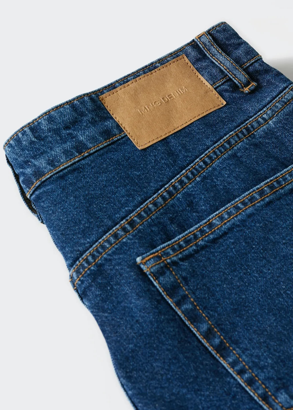 Jeans tapered loose cropped 