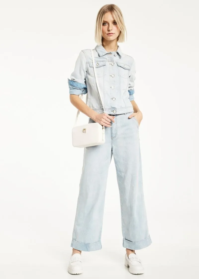 Jeans wide cropped