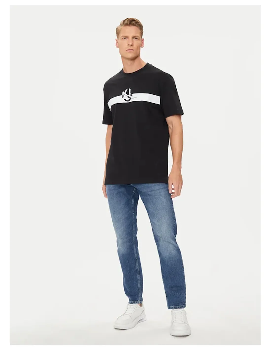KARL LAGERFELD JEANS UOMO TAPERED DENIM