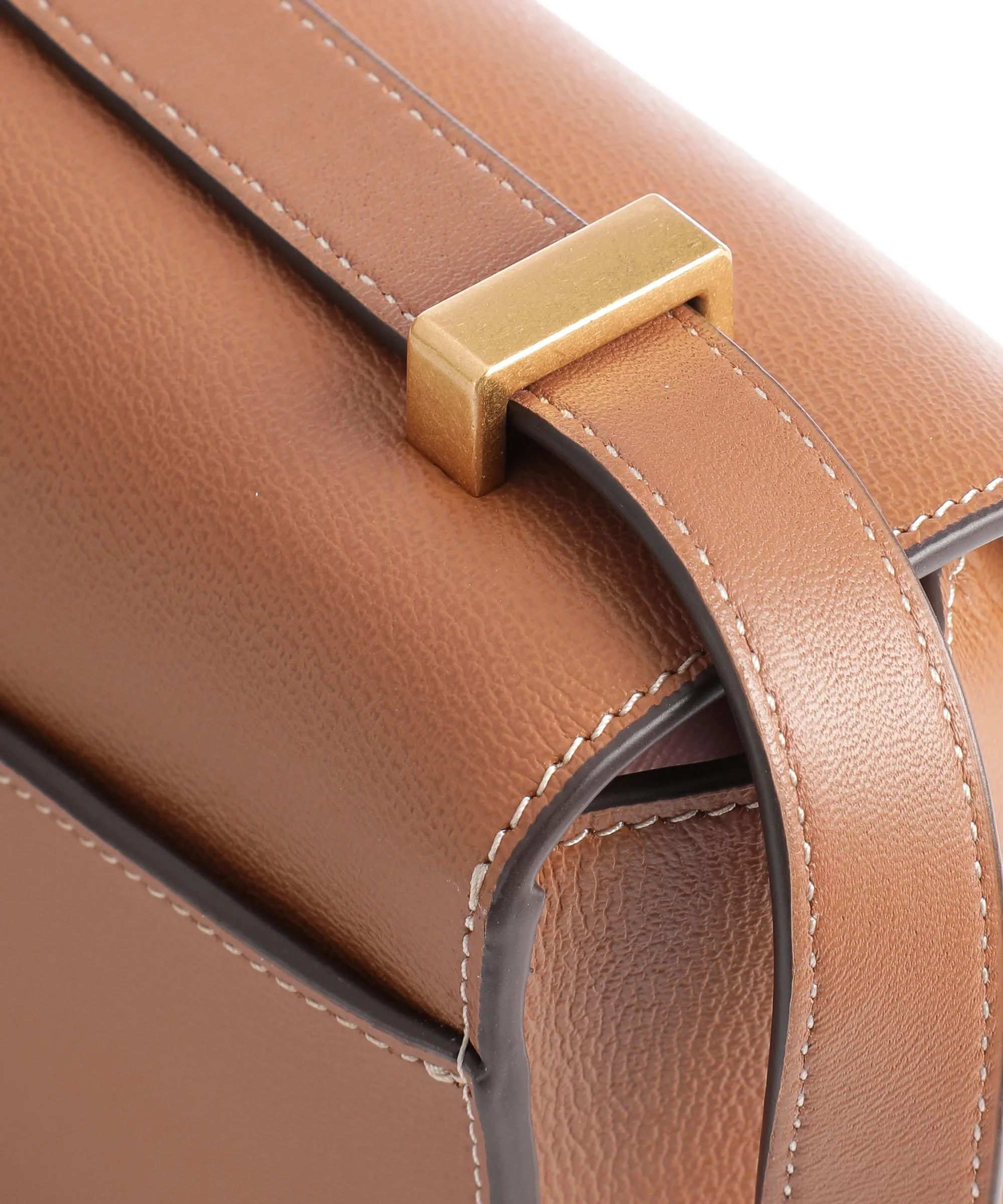  Kate Spade New York Katy Borsa a spalla pelle a grana fine marrone  