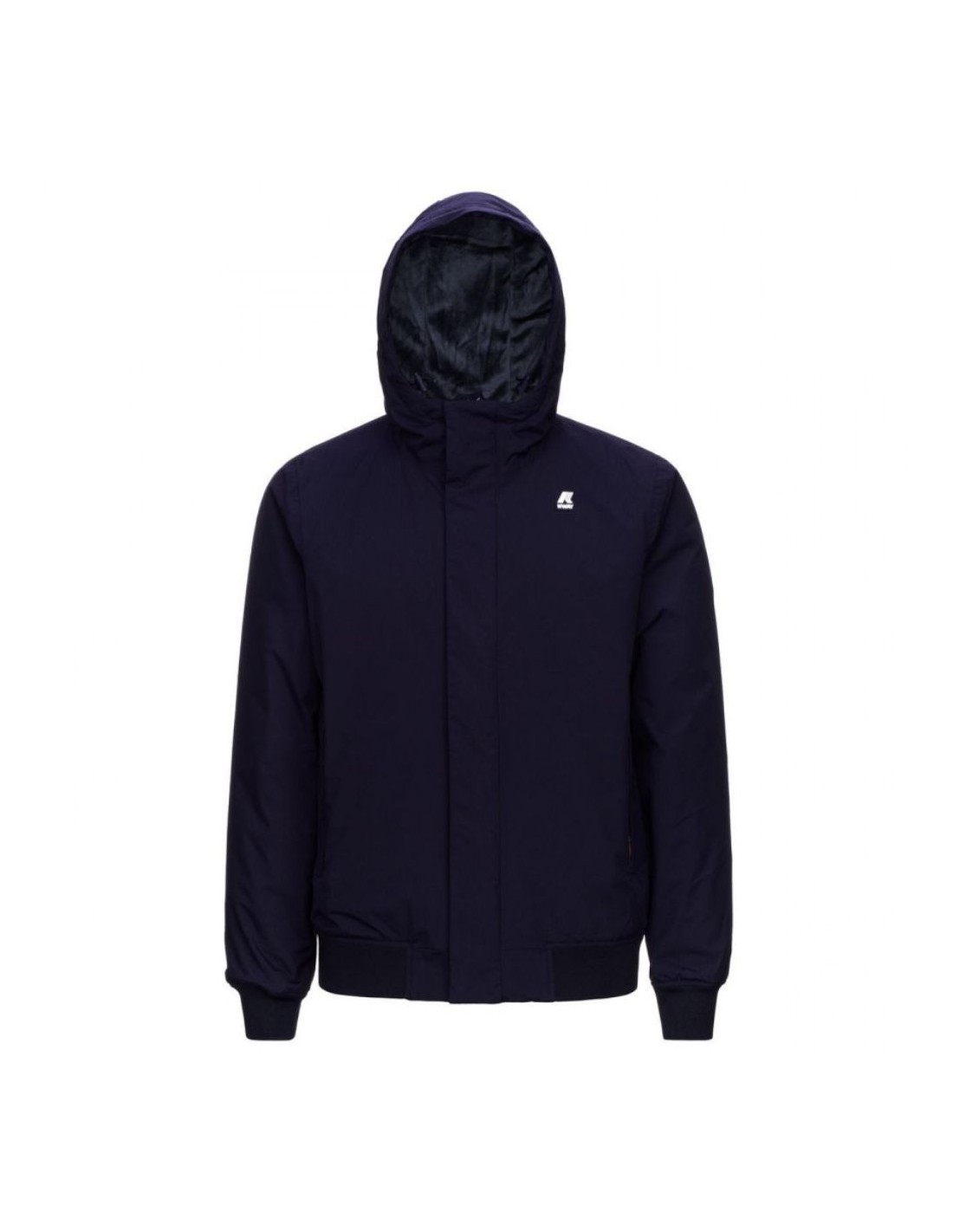 La giacca K-Way Justin Ristop Marmotta Blue Depht