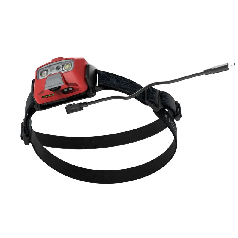 Lampada frontale Ledlenser HF6R Core (rosso)