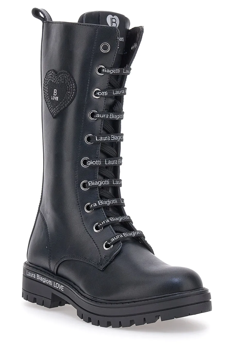   LAURA BIAGIOTTI Combat Boots Neri Laura Biagiotti 8611