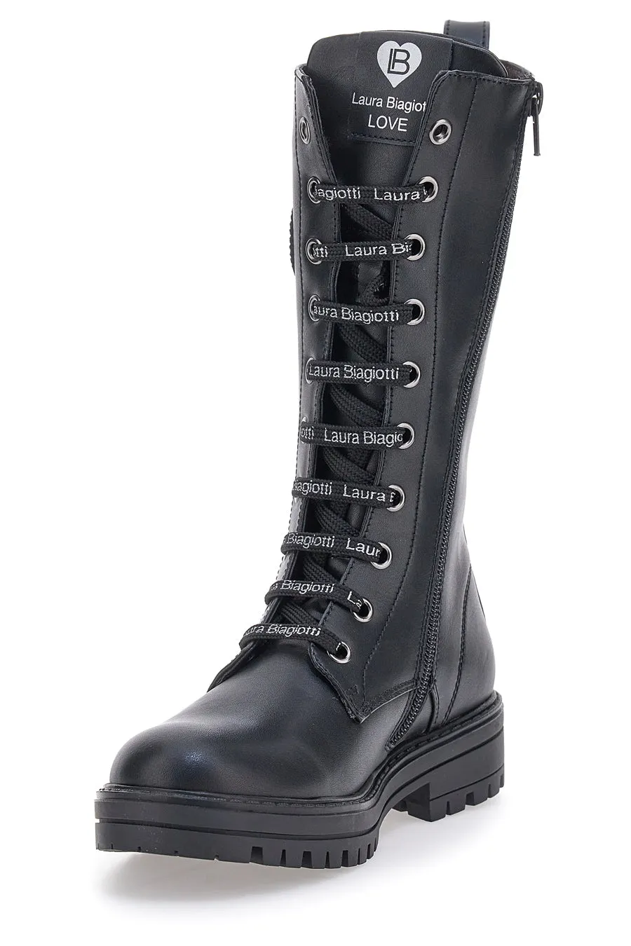   LAURA BIAGIOTTI Combat Boots Neri Laura Biagiotti 8611