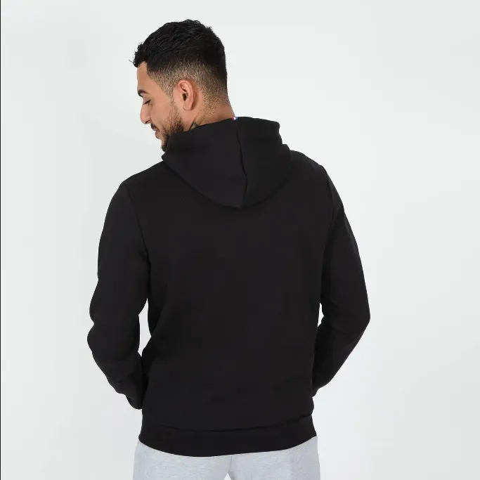Le Coq Sportif Men's cotton hoodie ESS N°1 M 2210363 black