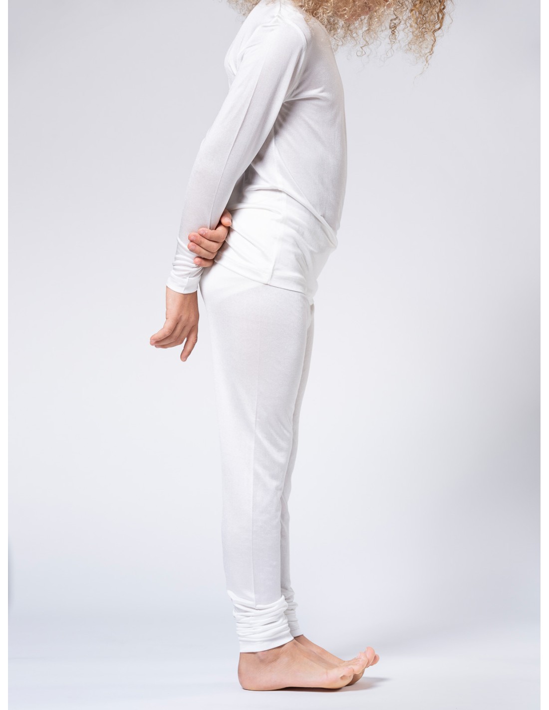 LEGGINGS IN SETA KIDS