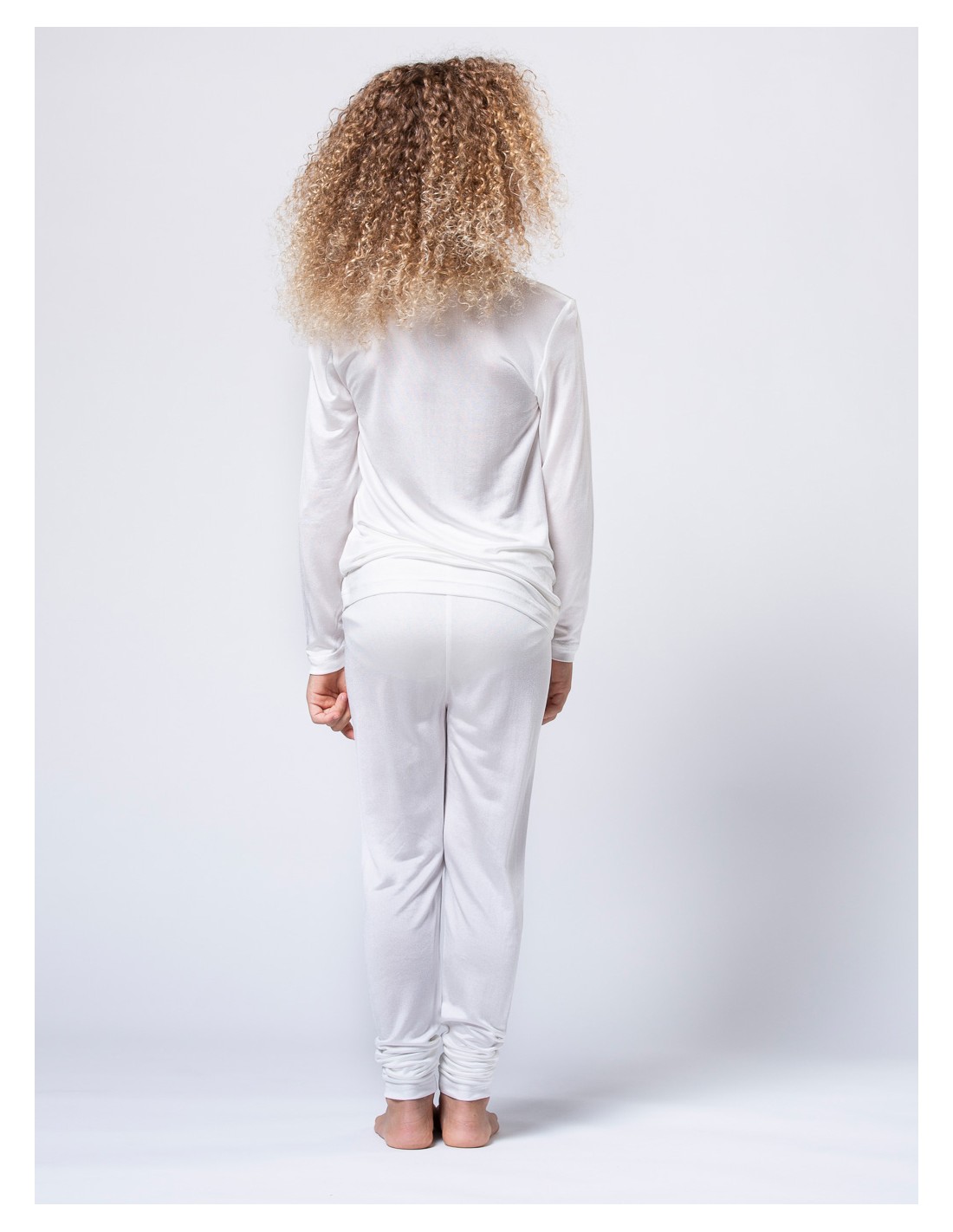 LEGGINGS IN SETA KIDS