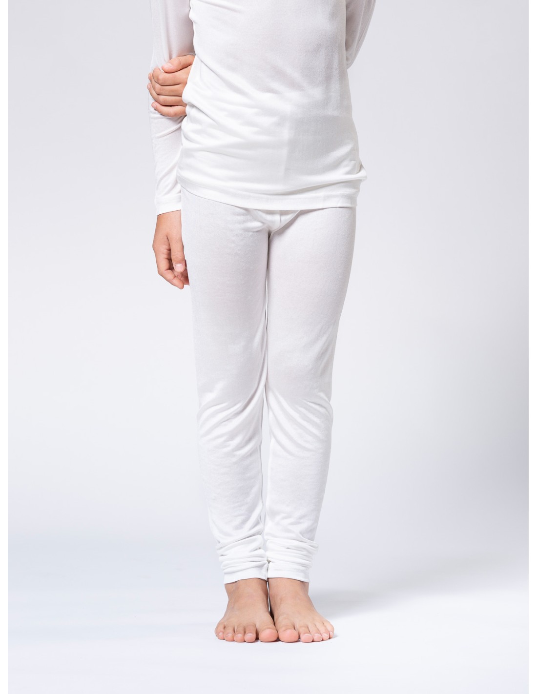 LEGGINGS IN SETA KIDS
