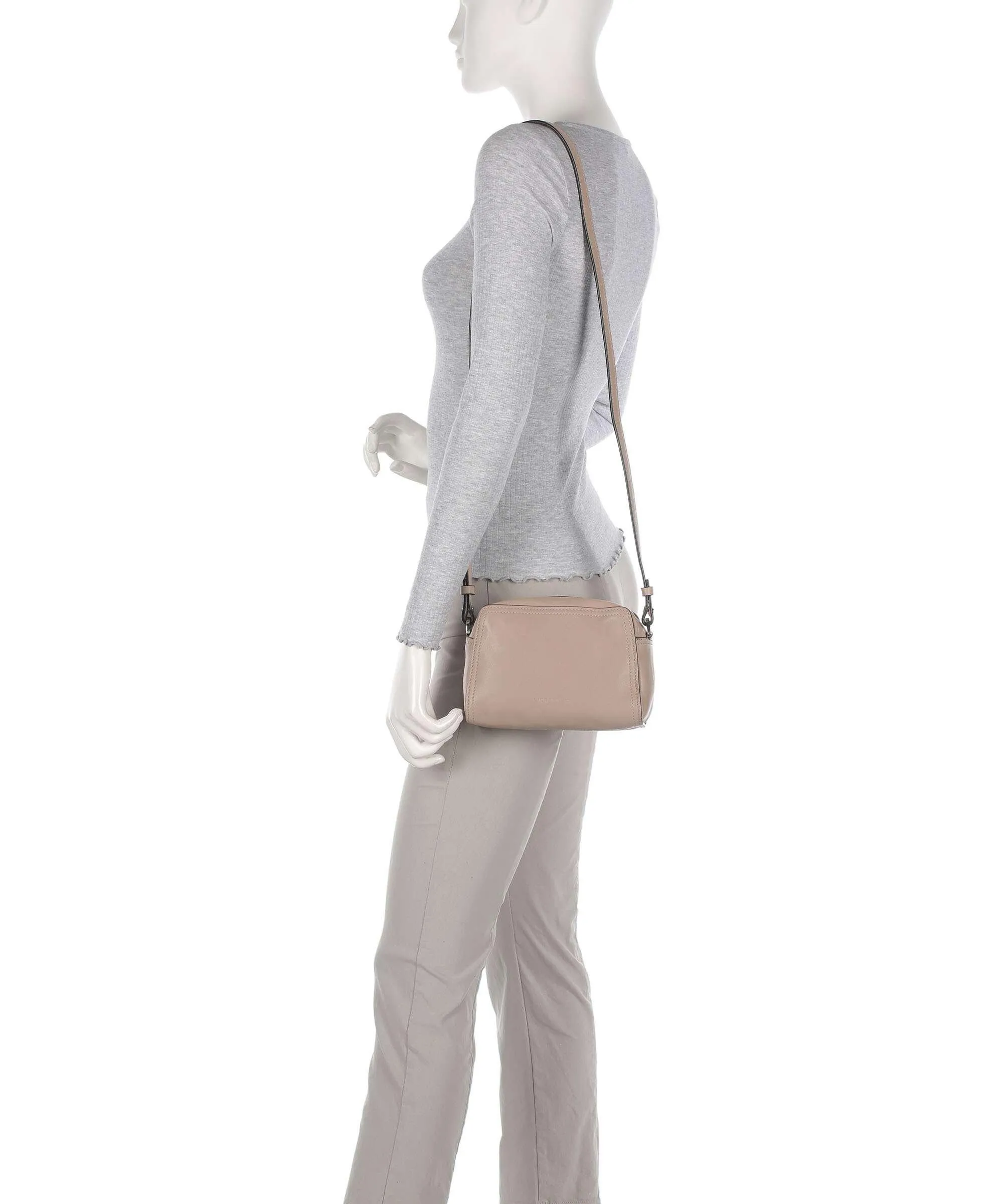  Liebeskind Chudy Sheep Natural S Borsa a tracolla pelle di pecora beige  