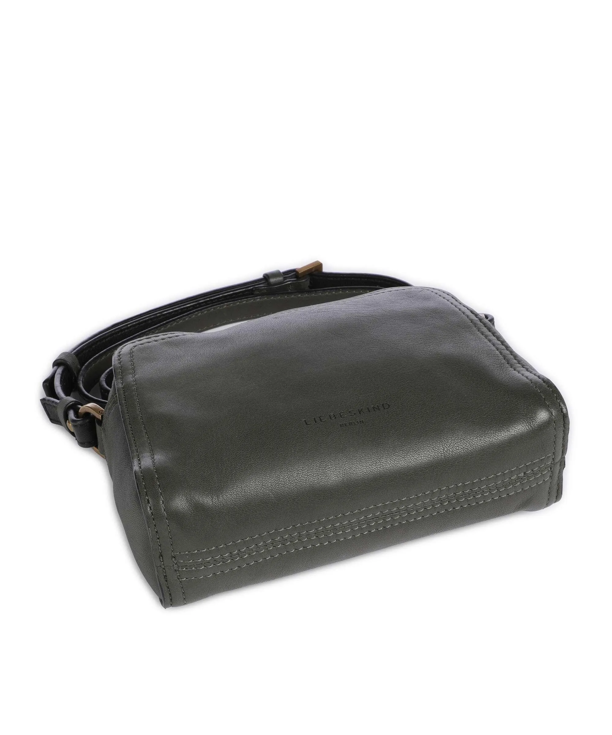  Liebeskind Chudy Sheep Natural S Borsa a tracolla pelle di pecora verde scuro  