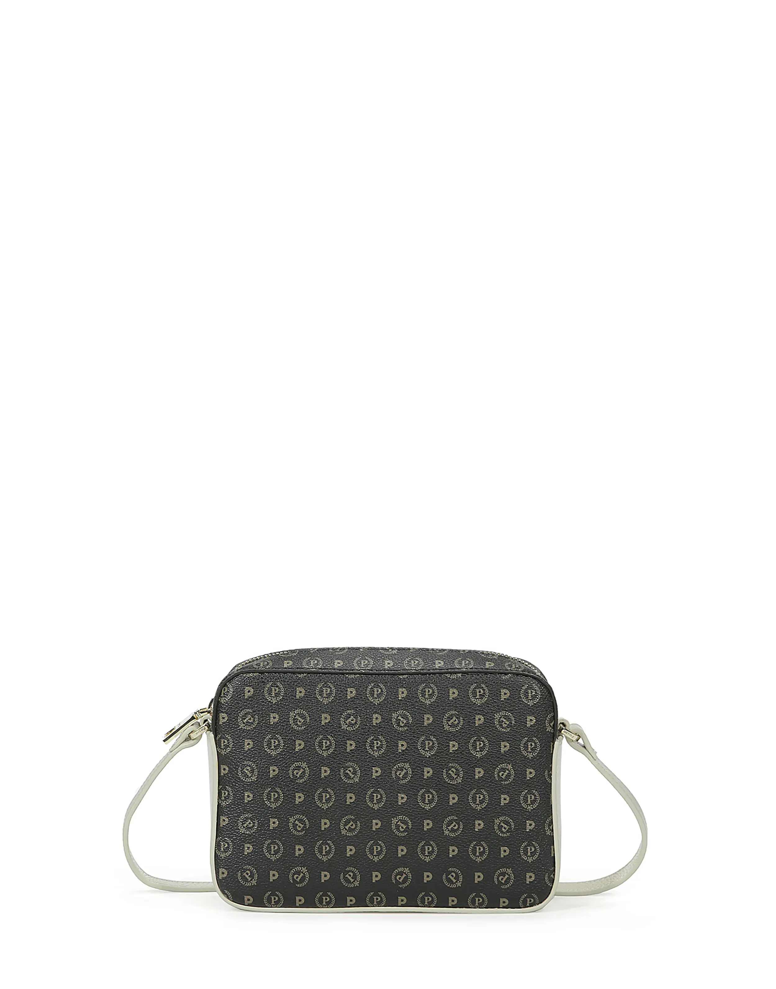     Linea Heritage Borsa A Tracolla Heritage Logo Classic Nero/avorio