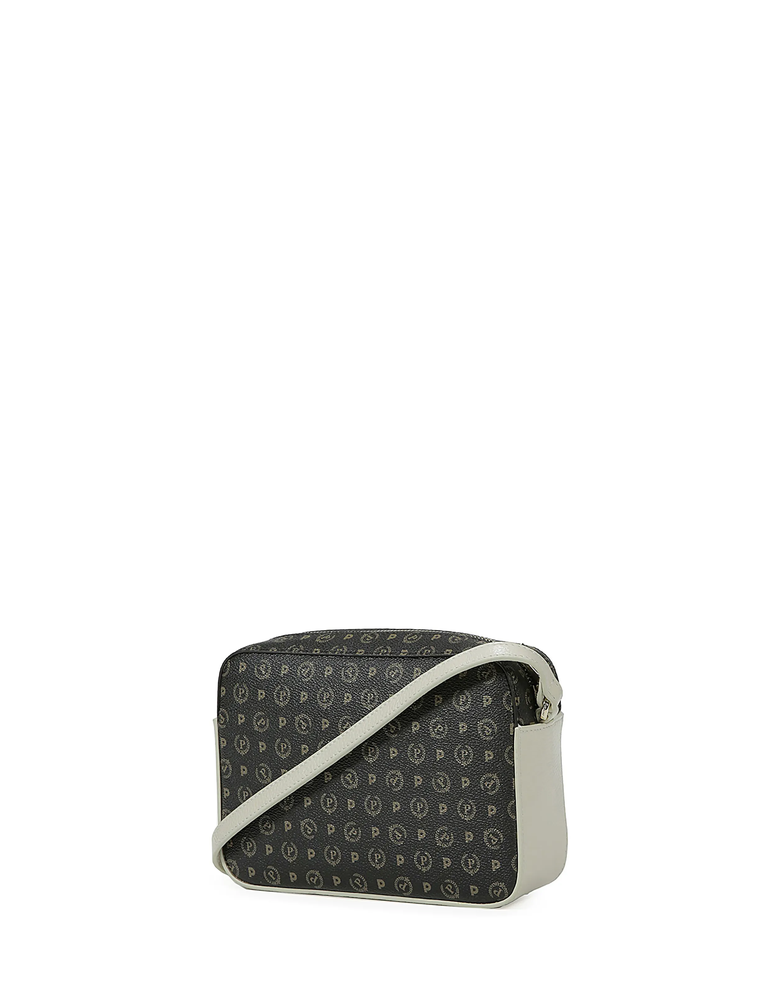     Linea Heritage Borsa A Tracolla Heritage Logo Classic Nero/avorio