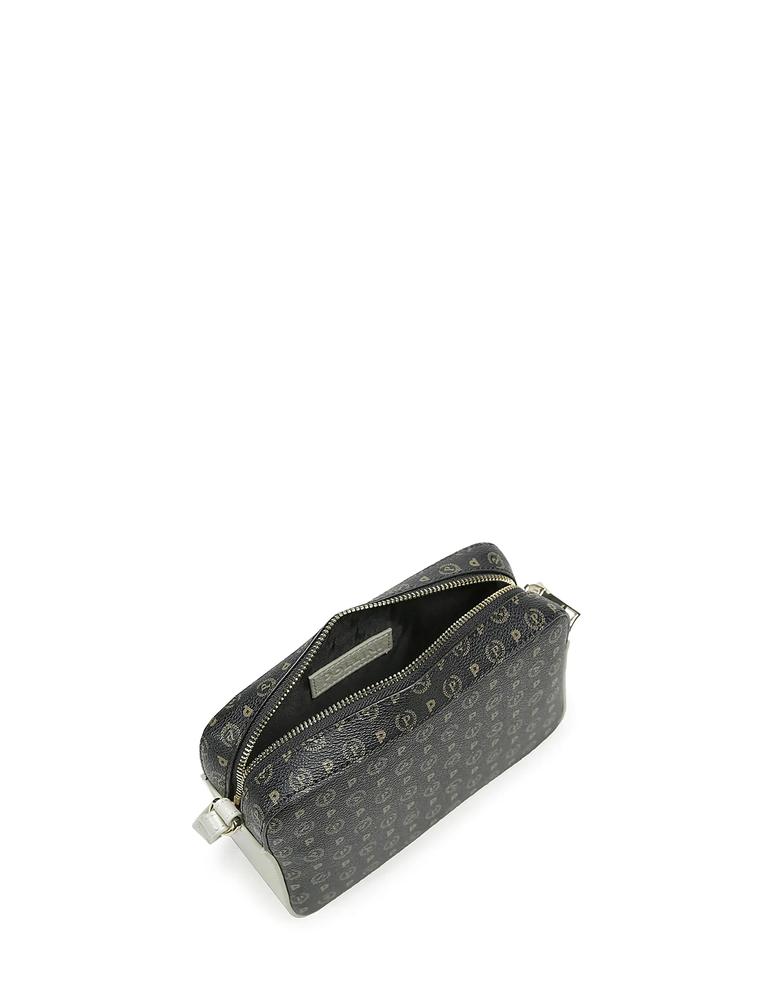     Linea Heritage Borsa A Tracolla Heritage Logo Classic Nero/avorio