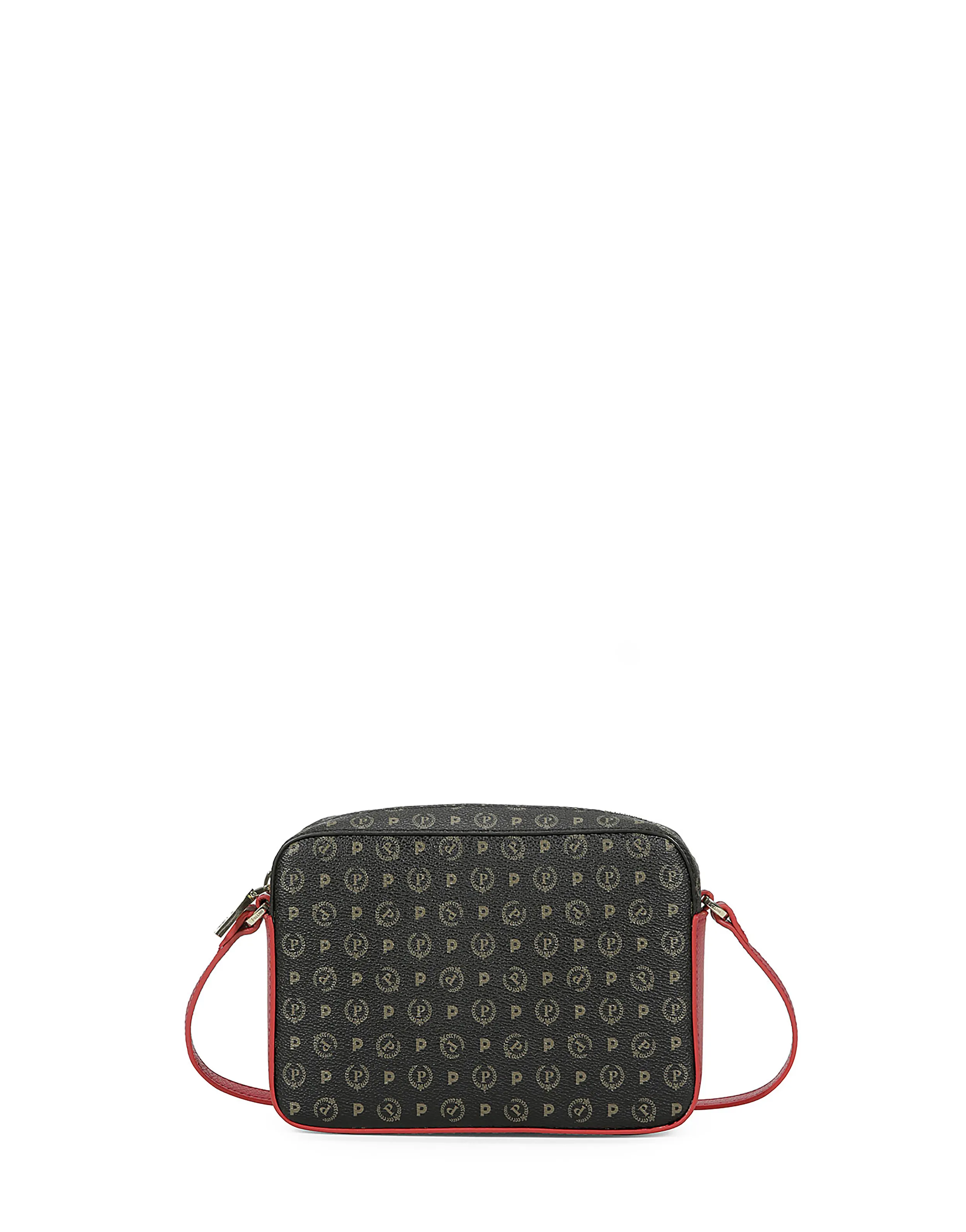     Linea Heritage Borsa A Tracolla Heritage Logo Classic Nero/lacca