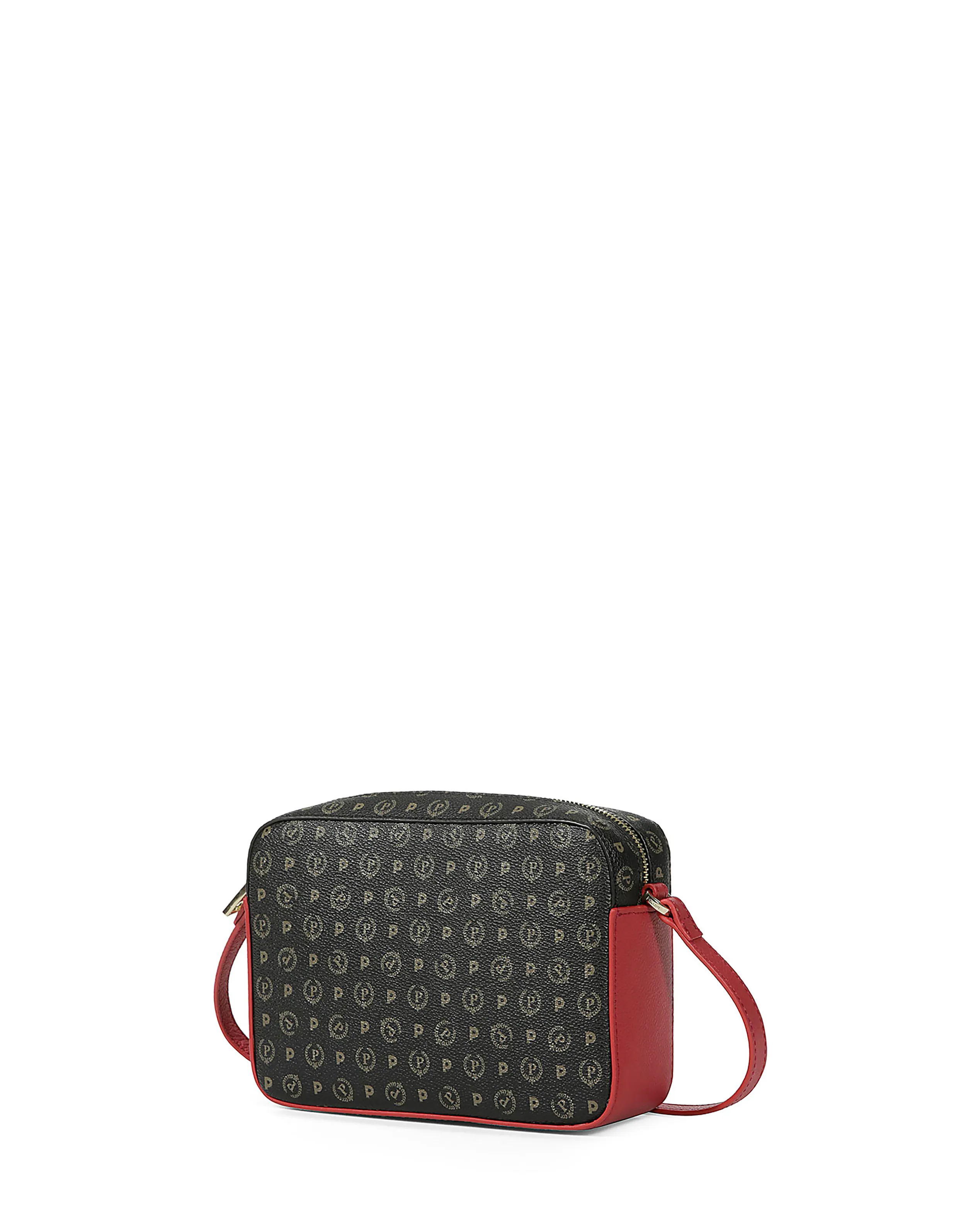     Linea Heritage Borsa A Tracolla Heritage Logo Classic Nero/lacca
