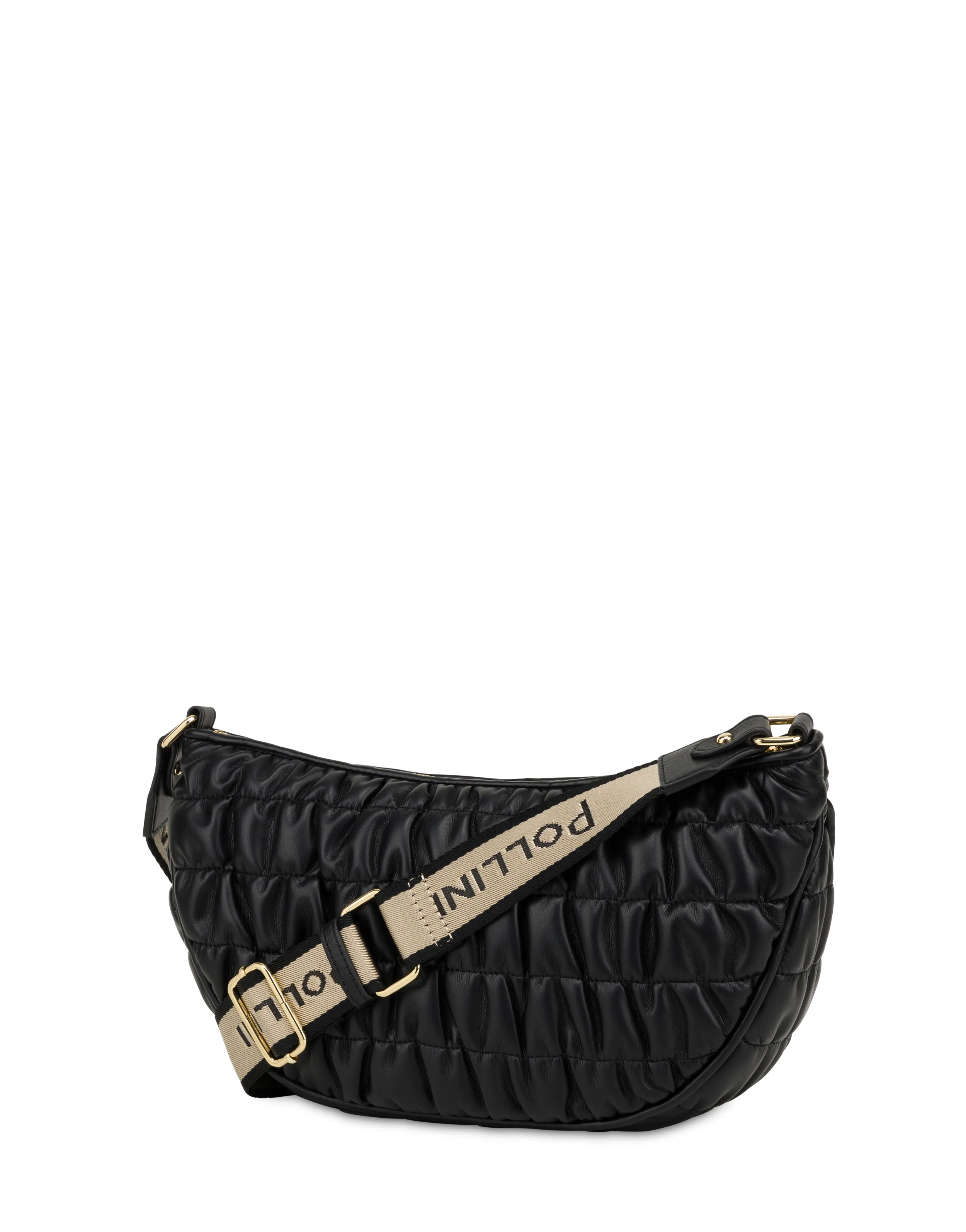     Linea Pollini Borsa A Tracolla Wrinky Nero/nero