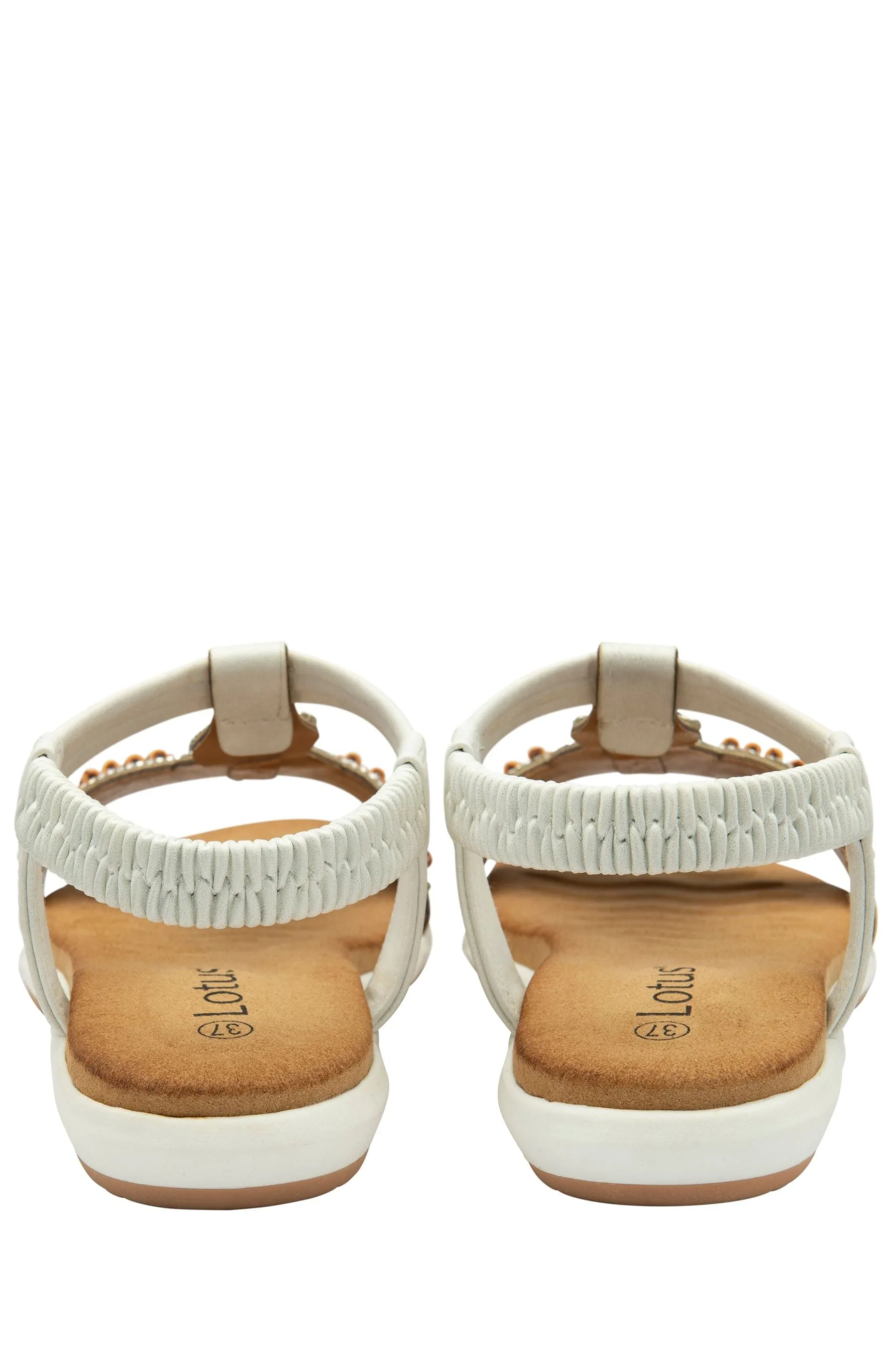 Lotus - Sandali casual con zeppa bassa