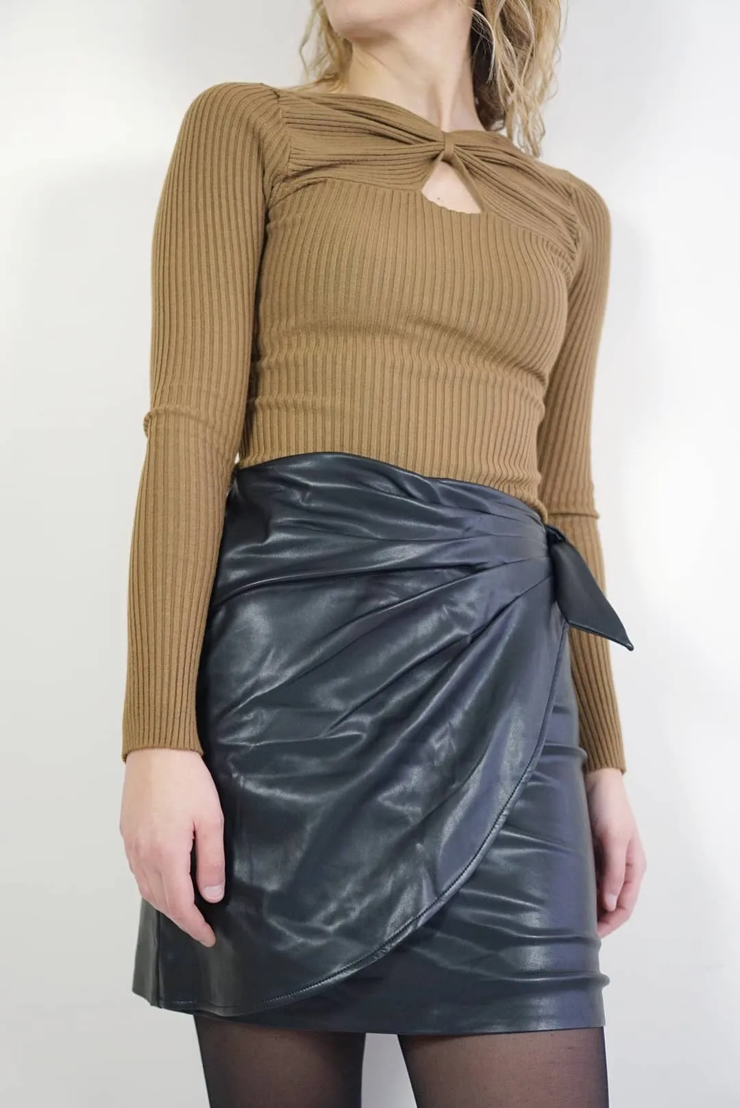 Maglia in viscosa intreccio | 2 colori