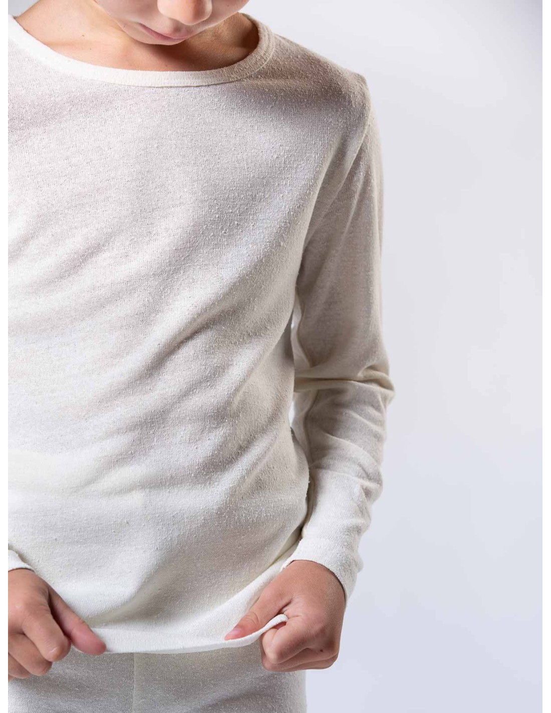 MAGLIA M/ LUNGA IN SETA BURETTA KIDS