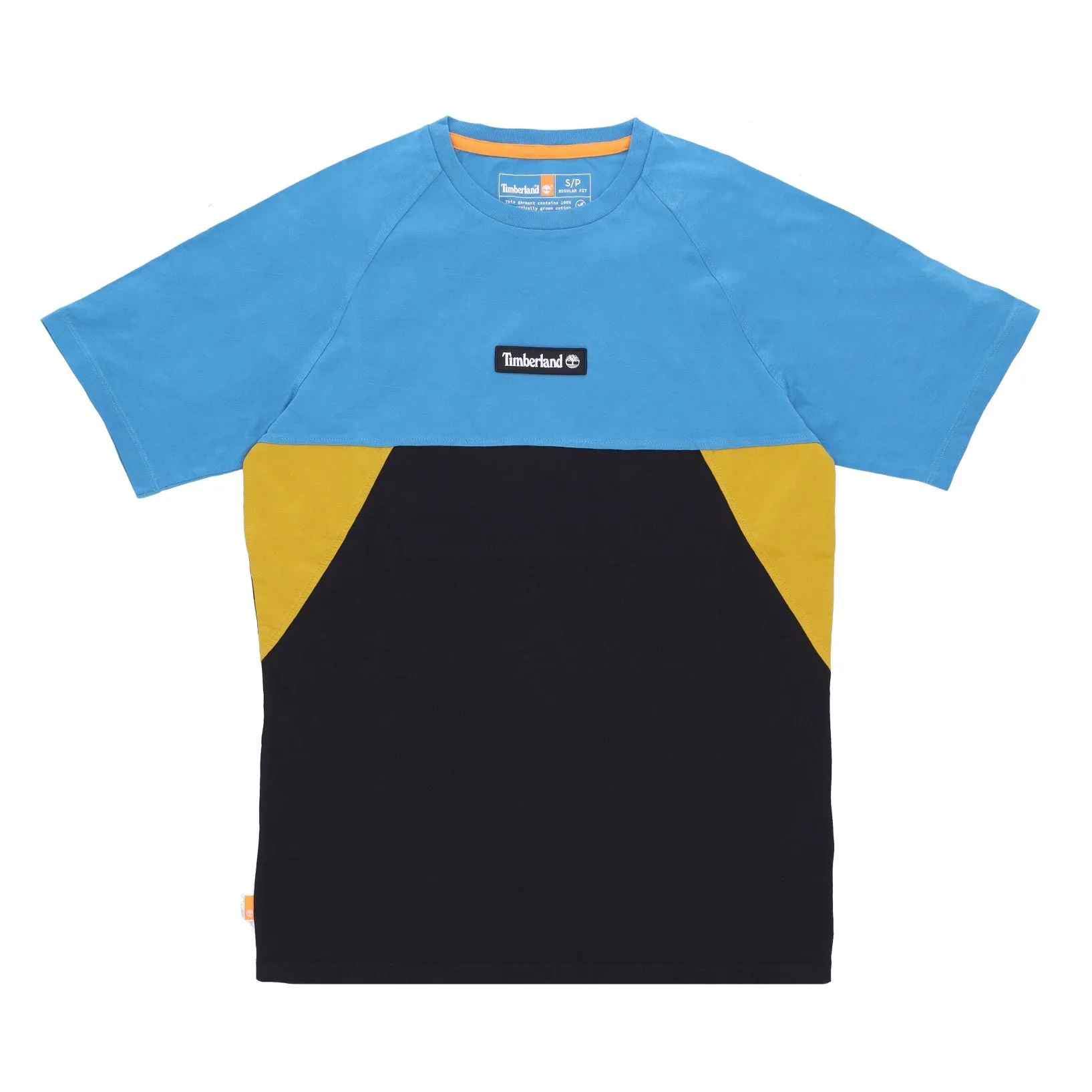 Maglietta Uomo Cut& Sew Tee Sea Of Belize/black