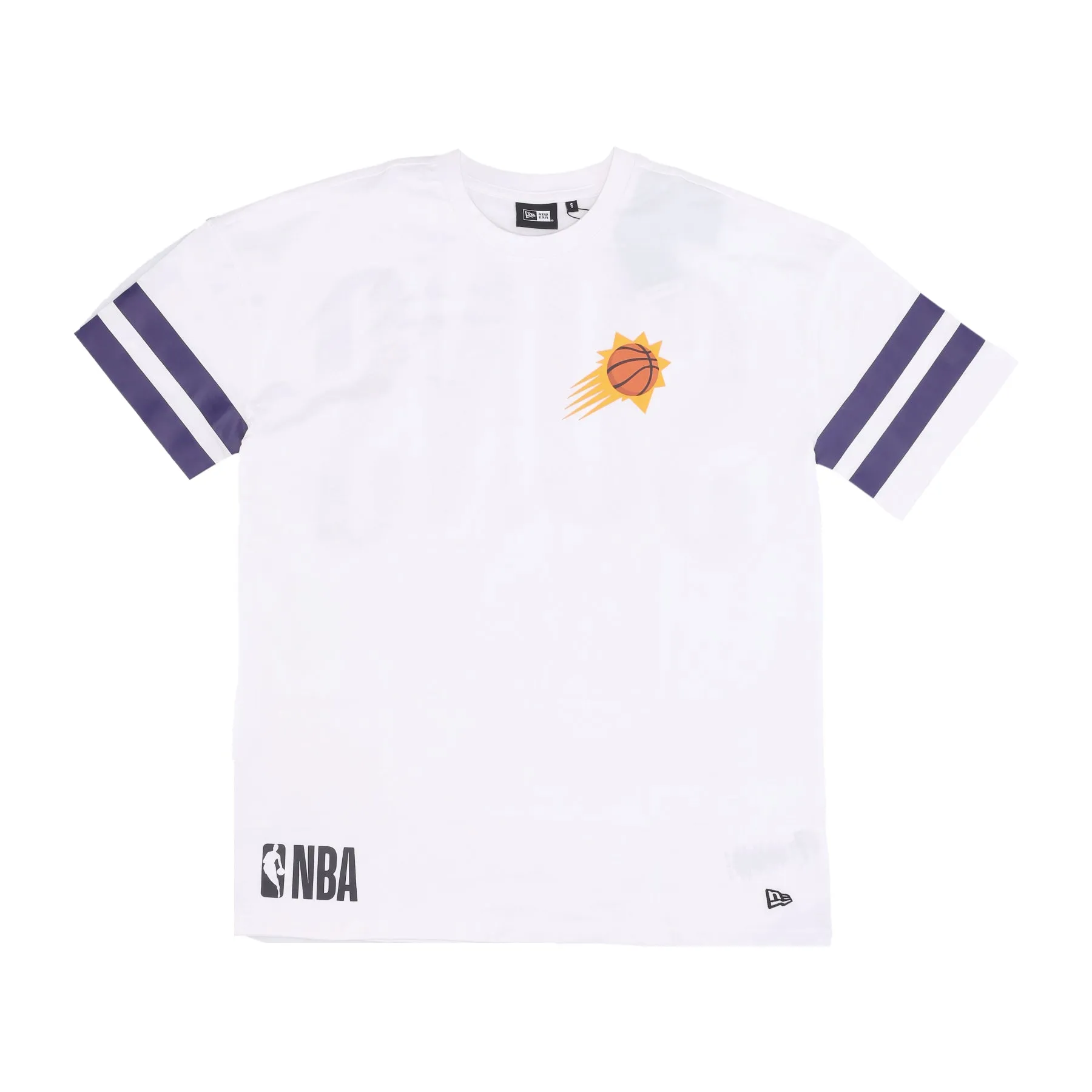 Maglietta Uomo Nba Arch Graphic Oversize Tee Phosun White/orange Popsicle