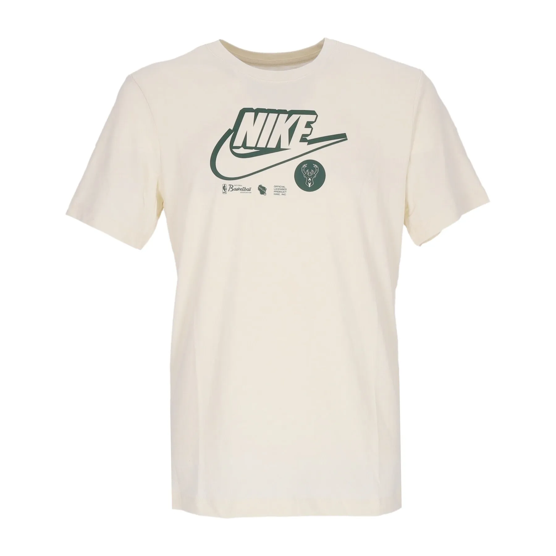 Maglietta Uomo Nba Dri-fit Essential Logo Tee Milbuc Flat Opal