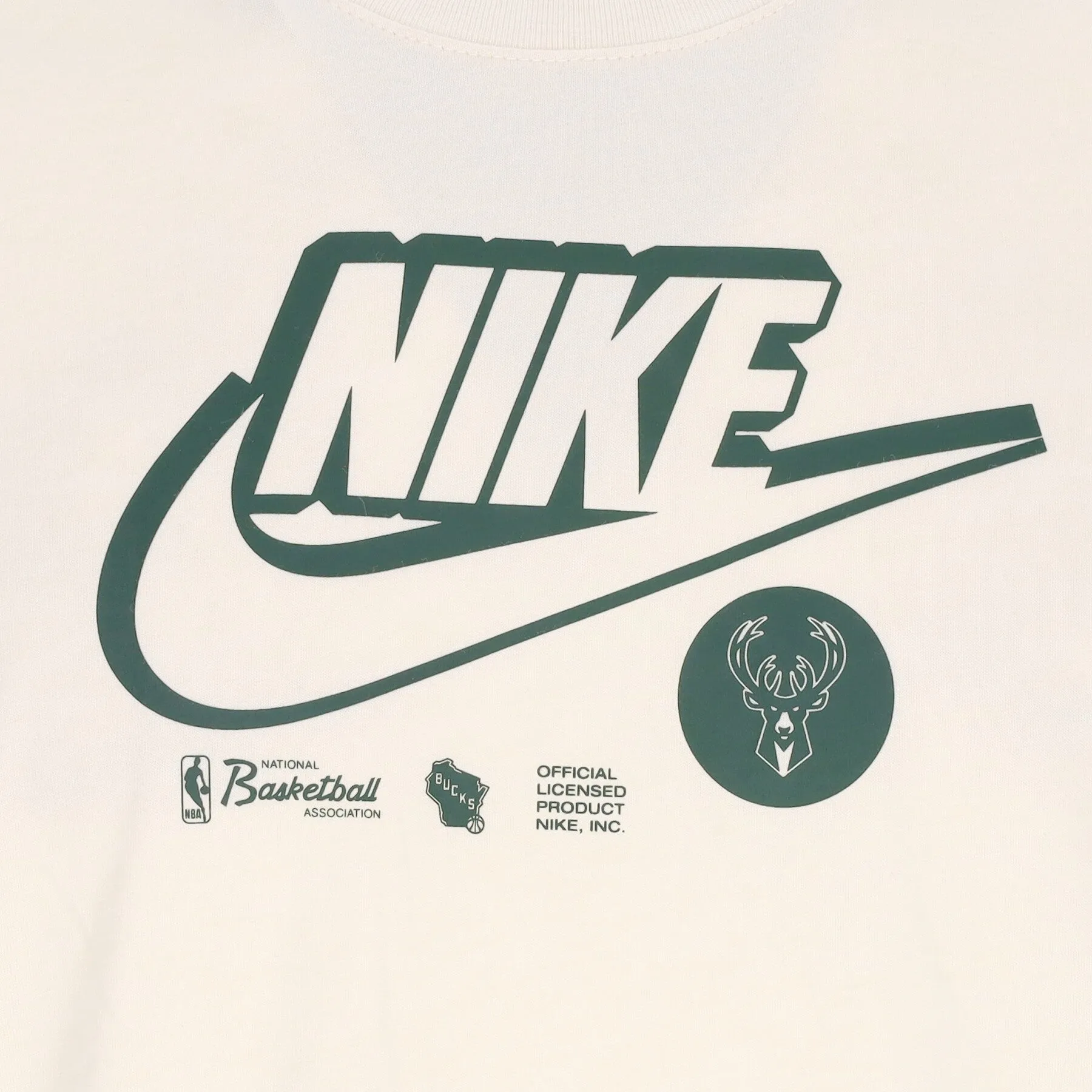 Maglietta Uomo Nba Dri-fit Essential Logo Tee Milbuc Flat Opal