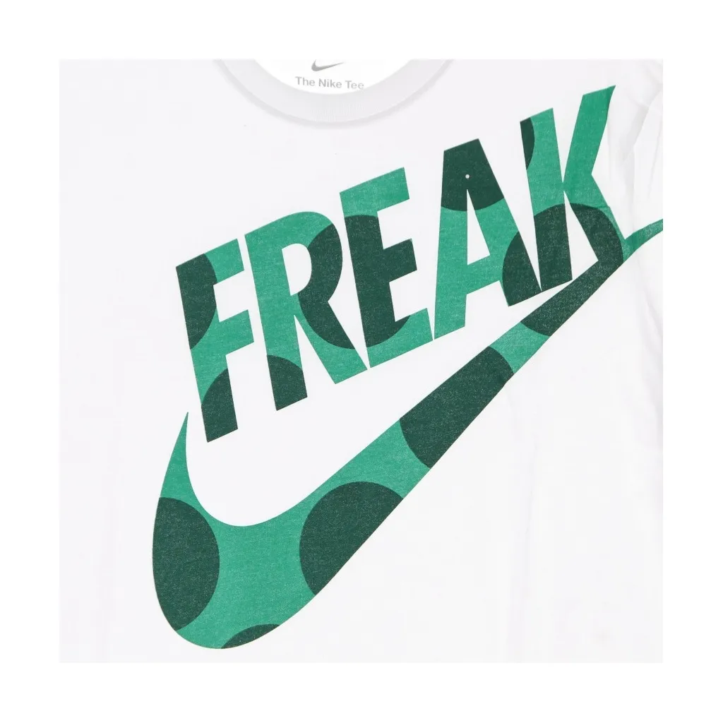maglietta uomo nba dri fit giannis freak print WHITE/ROMA GREEN