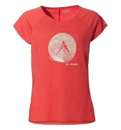 Maglietta Vaude Tekoa II (fiamma) donna