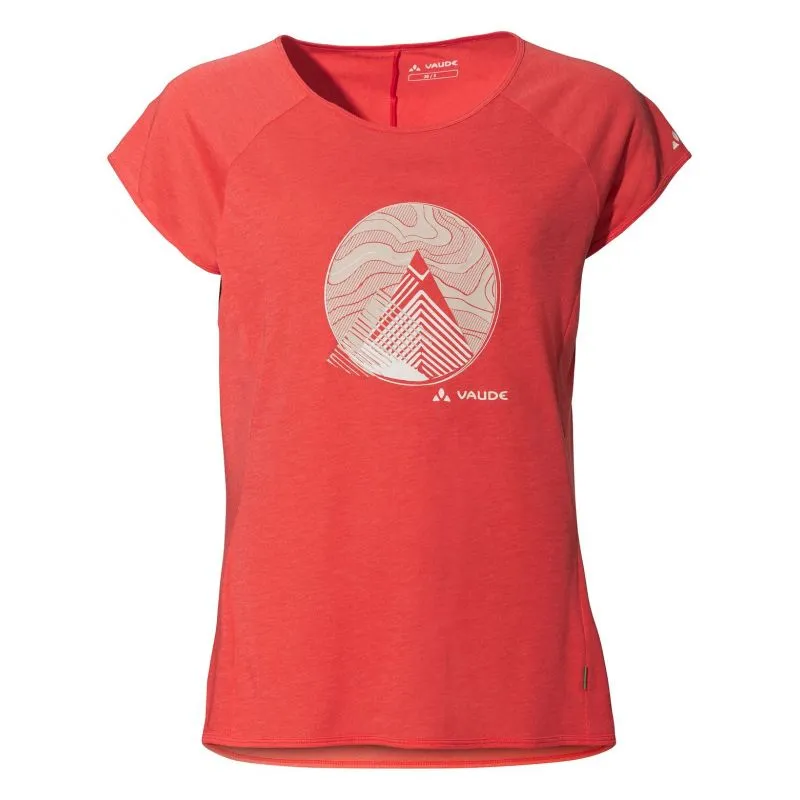 Maglietta Vaude Tekoa II (fiamma) donna