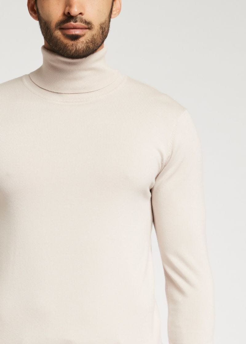 Maglione a collo alto