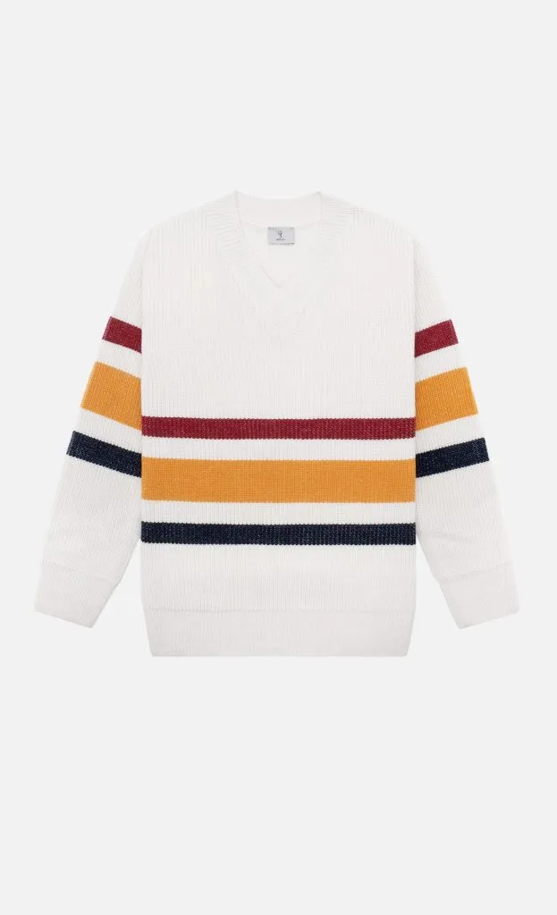 Maglione Adam – Bianco Righe