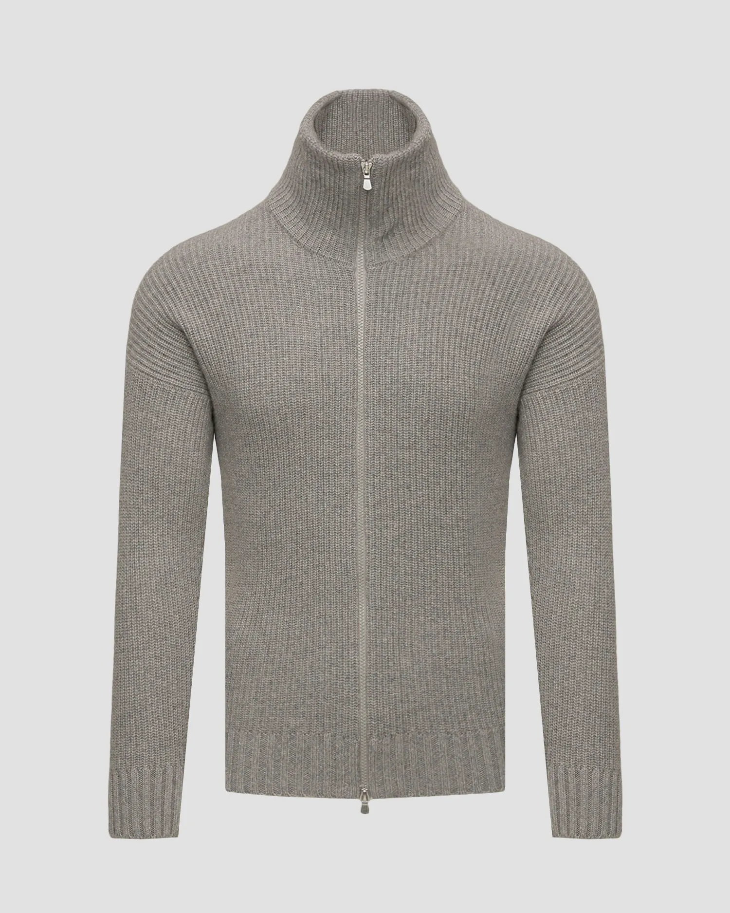 Maglione con apertura in lana da uomo Gran Sasso 1315815905-60