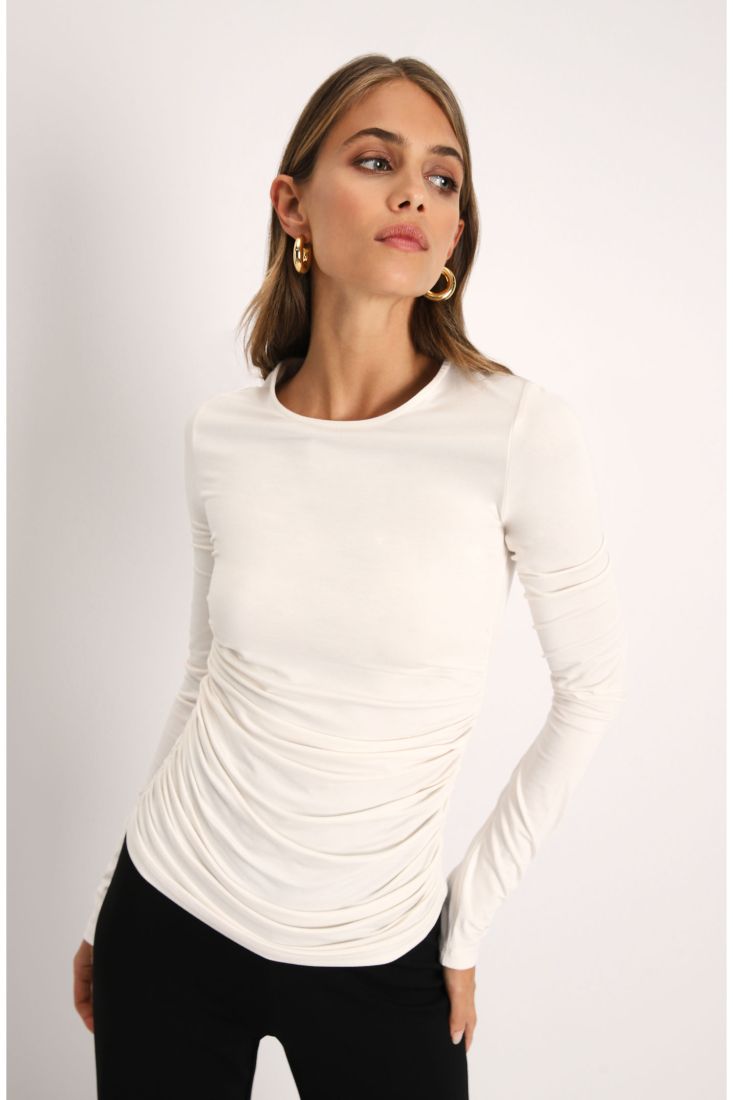 Maglione con volant