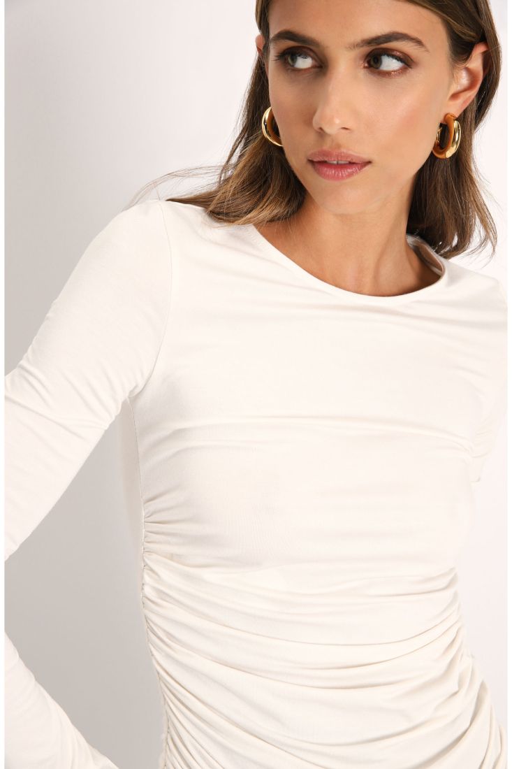 Maglione con volant
