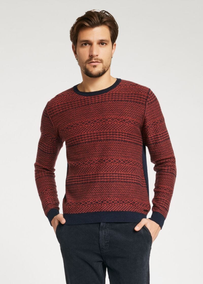 Maglione in misto lana