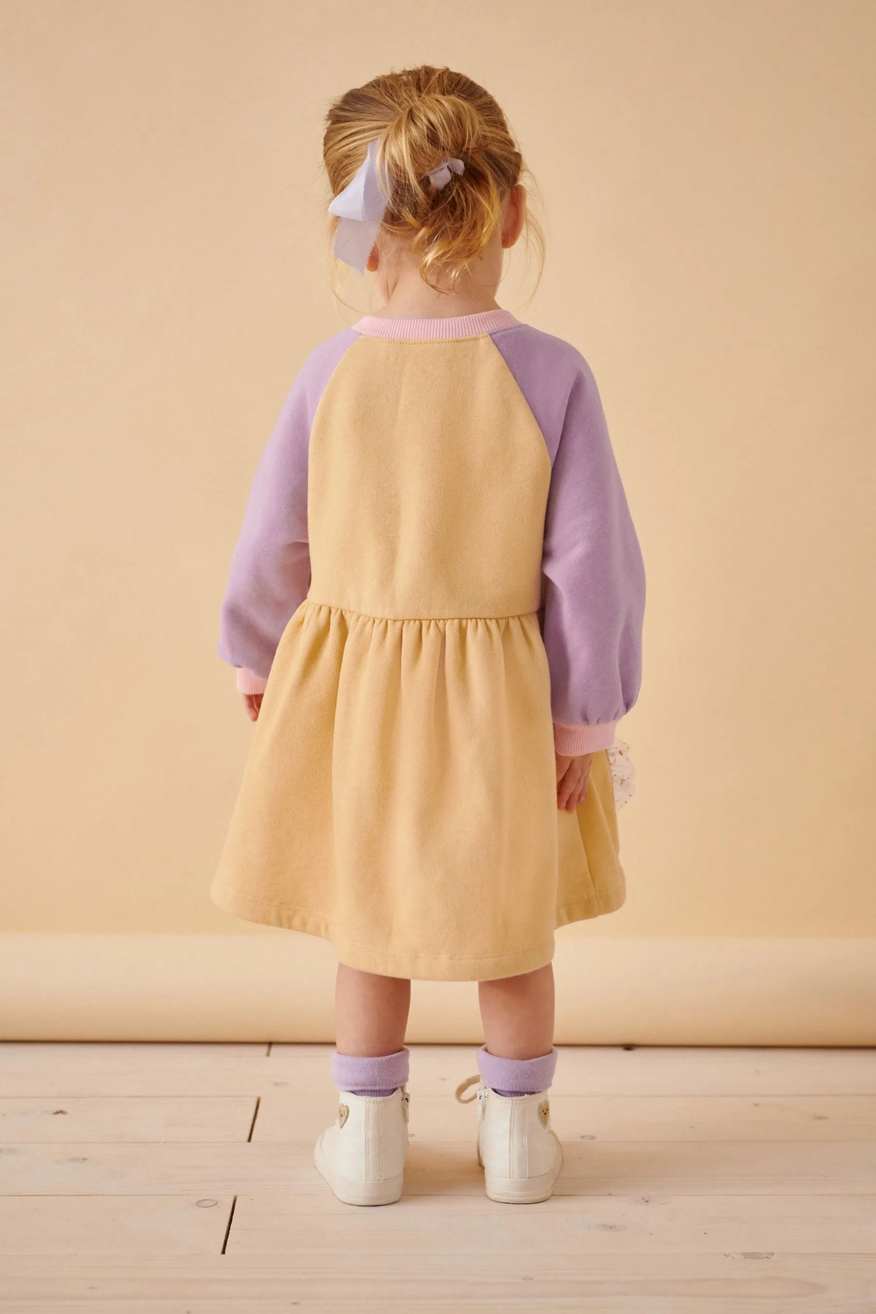 Manica lunga Maglione Vestito (3mesi -7anni)    