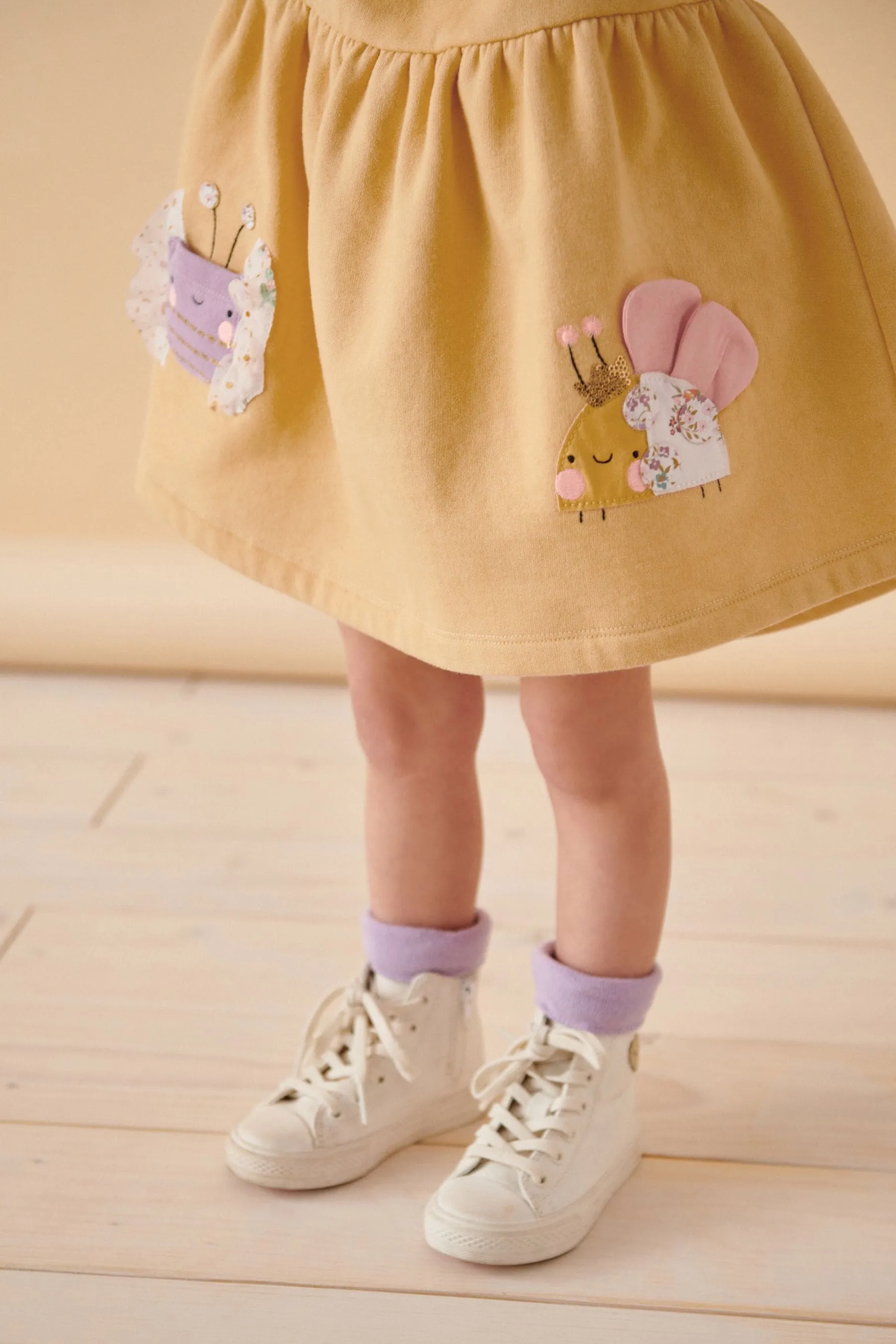 Manica lunga Maglione Vestito (3mesi -7anni)    