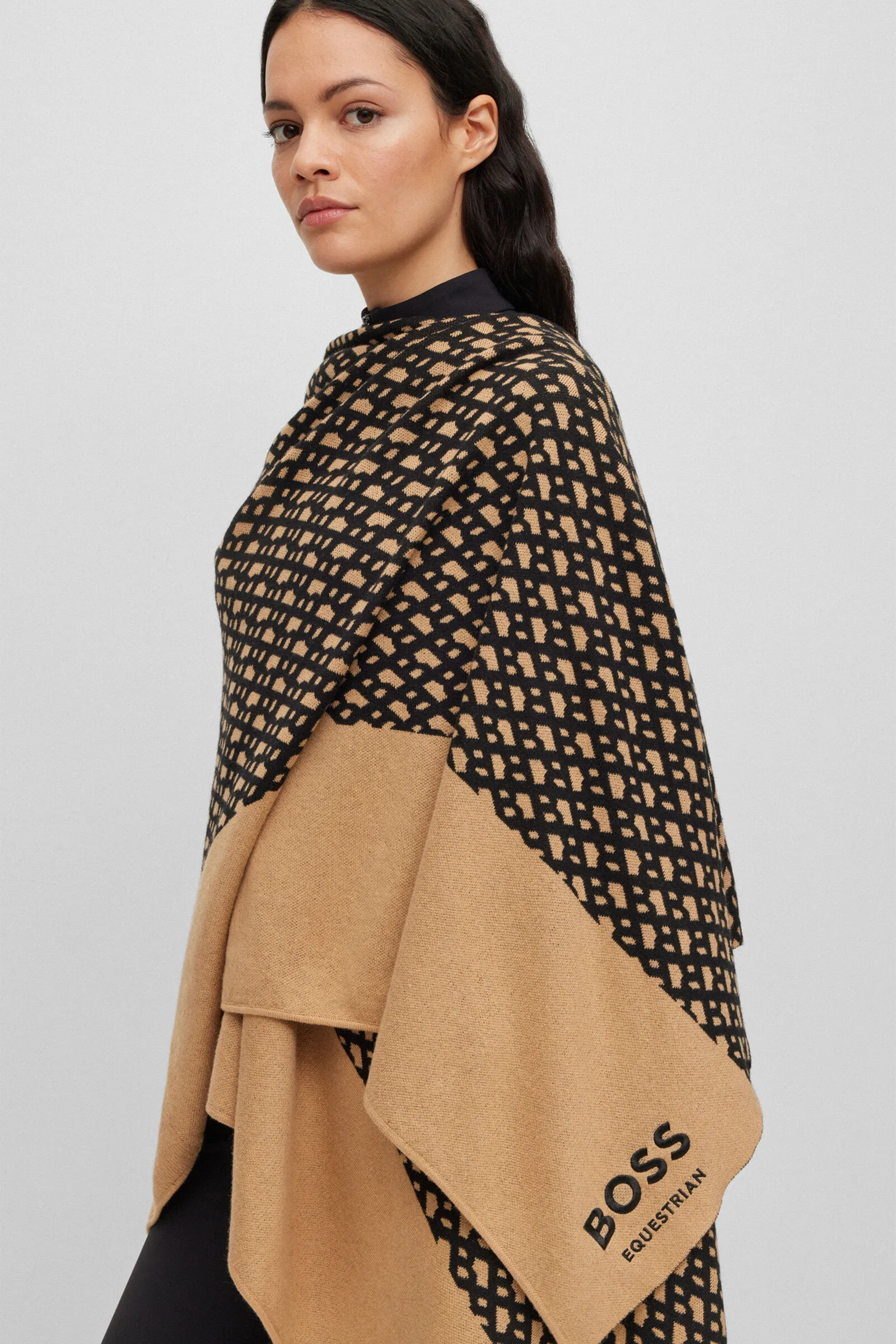 Mantello con monogramma Boss Naomi