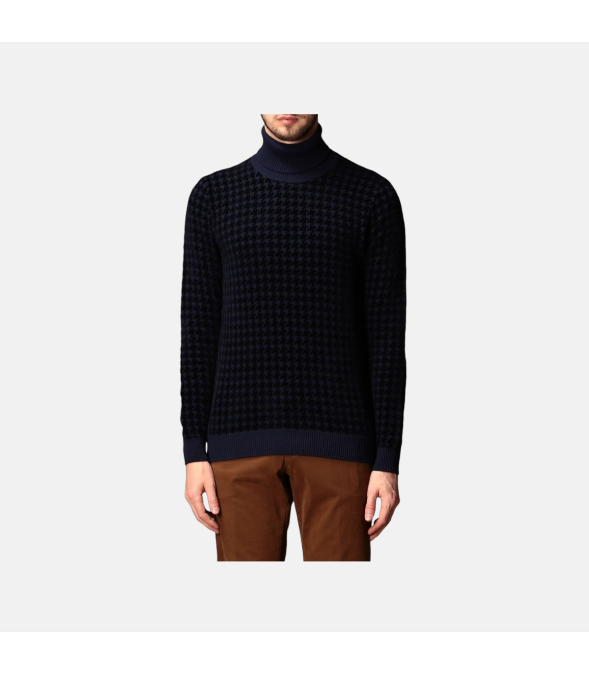 Manuel Ritz Uomo Maglia Collo Alto Manica Corta