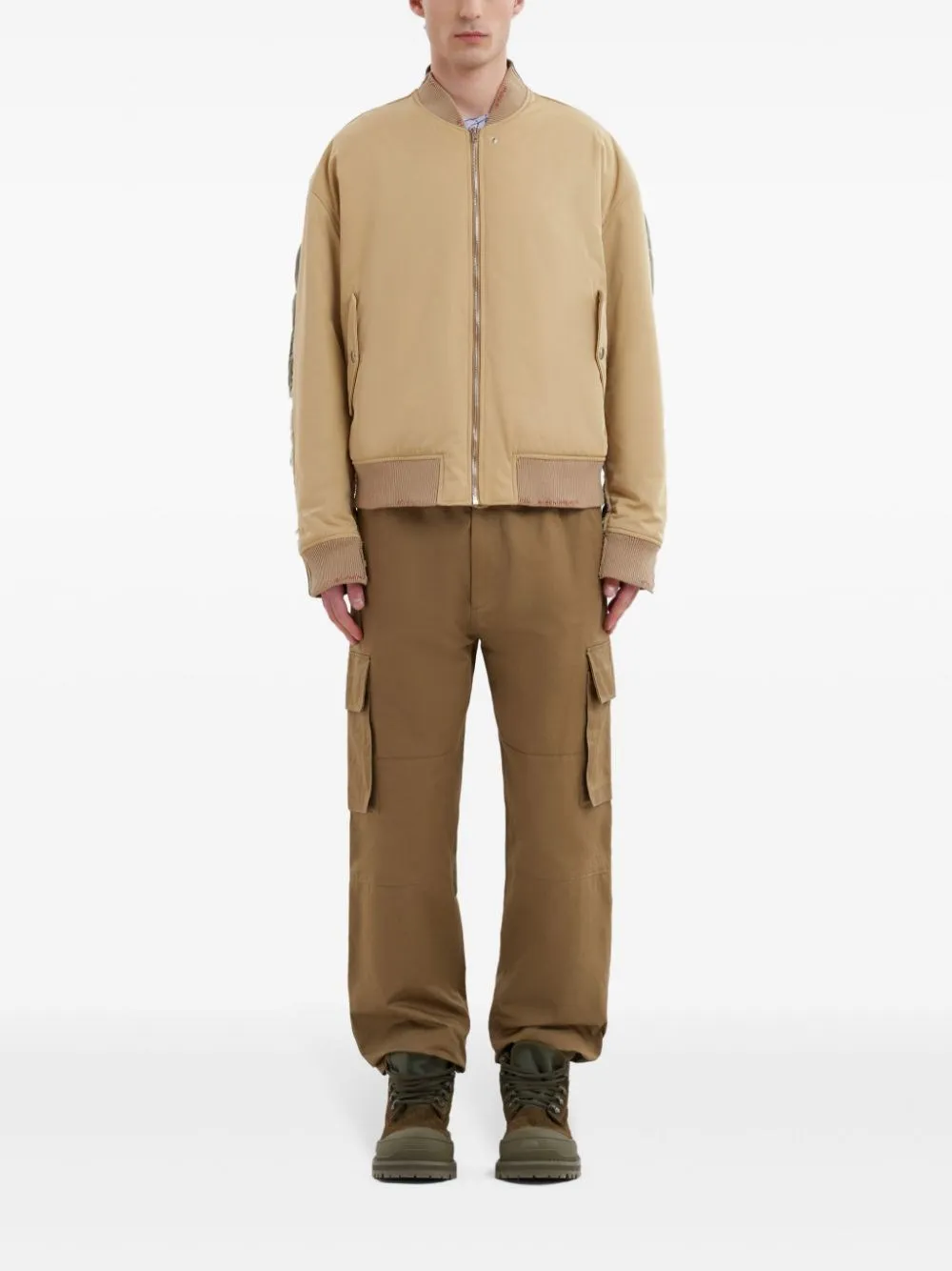 Marni-Bomber bicolore