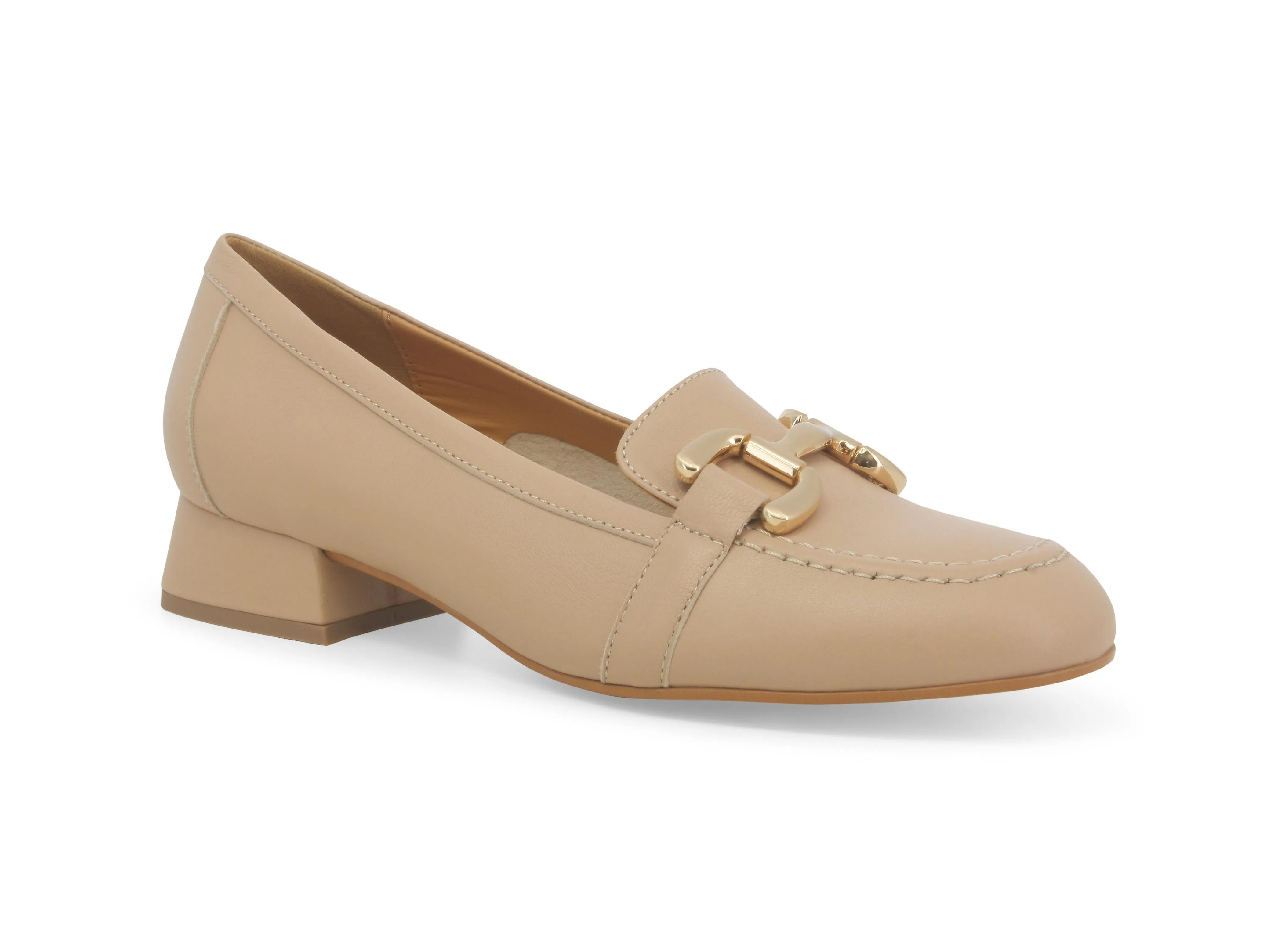 Melluso Donna Mocassini Tacco Basso con Morsetto Tomaia Pelle