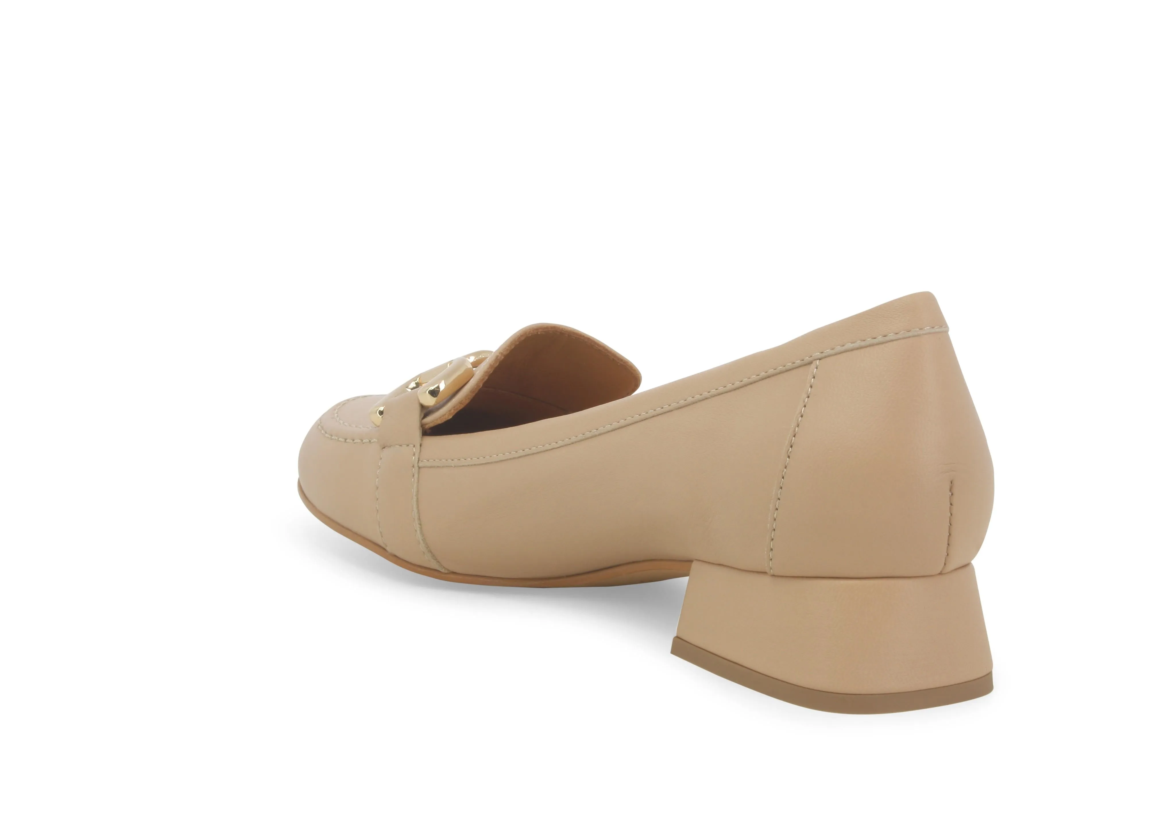 Melluso Donna Mocassini Tacco Basso con Morsetto Tomaia Pelle